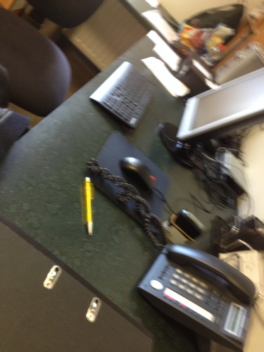 Een half uur kneden bij de fysio